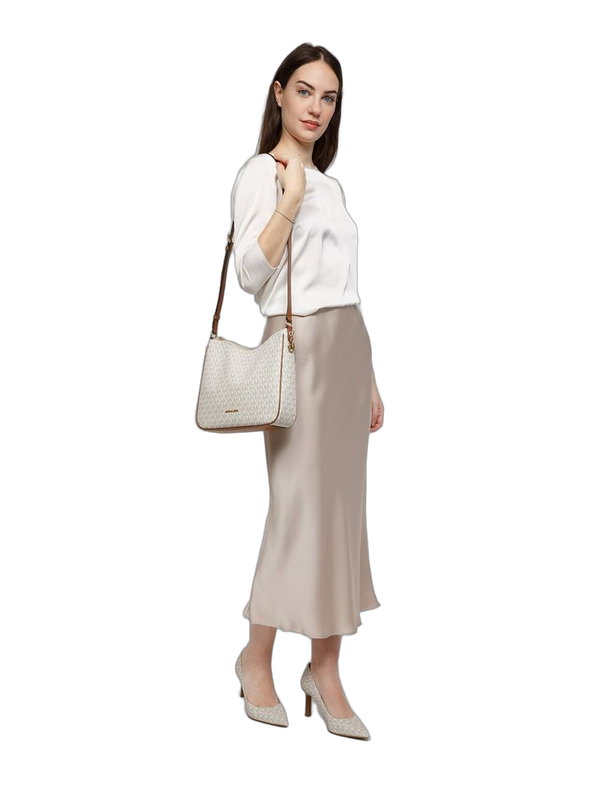 Michael Kors 100% Polyvinyl Chloride crossbody bag in beige
