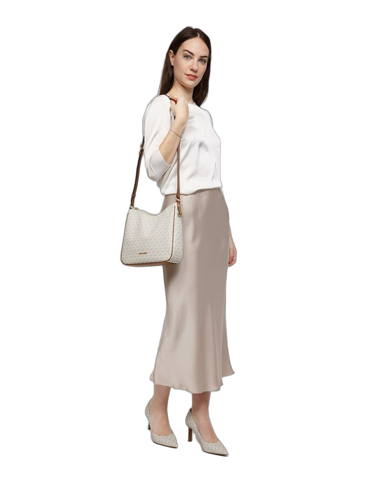 Michael Kors 100% Polyvinyl Chloride crossbody bag in beige
