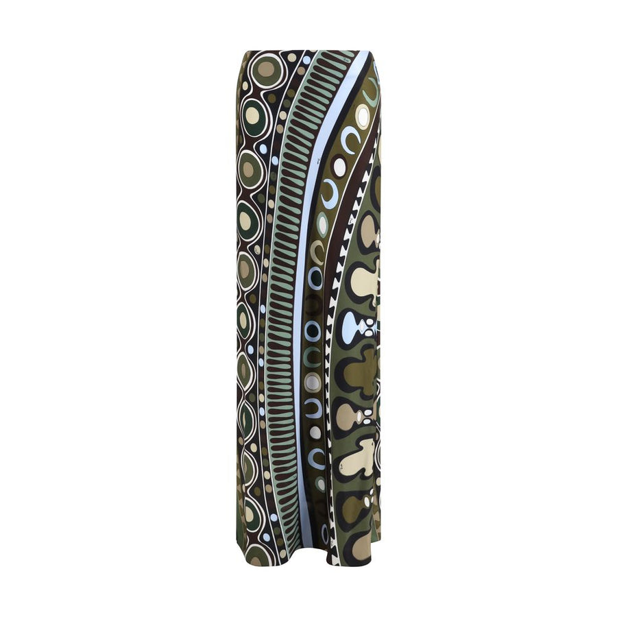 Emilio Pucci 100% Viscose skirt in multicolor