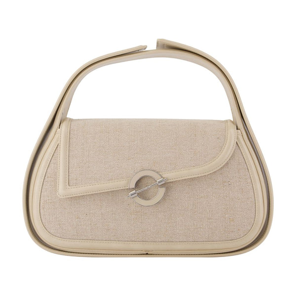 SamsøE SamsøE cotton shoulder bag in beige
