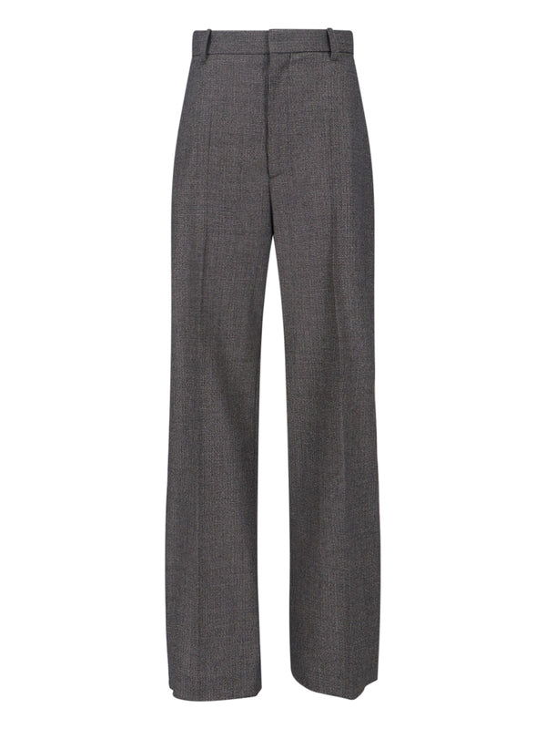 Phoebe Philo 100% wool trousers in gray