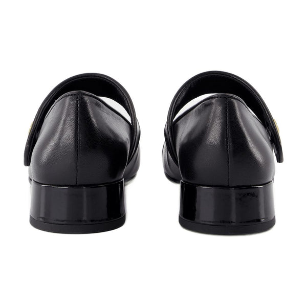 Tory Burch Lambskin flat in black