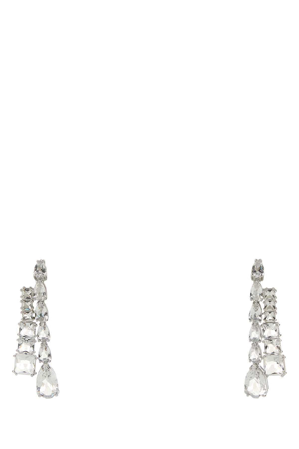 Swarovski Metal earrings in silver