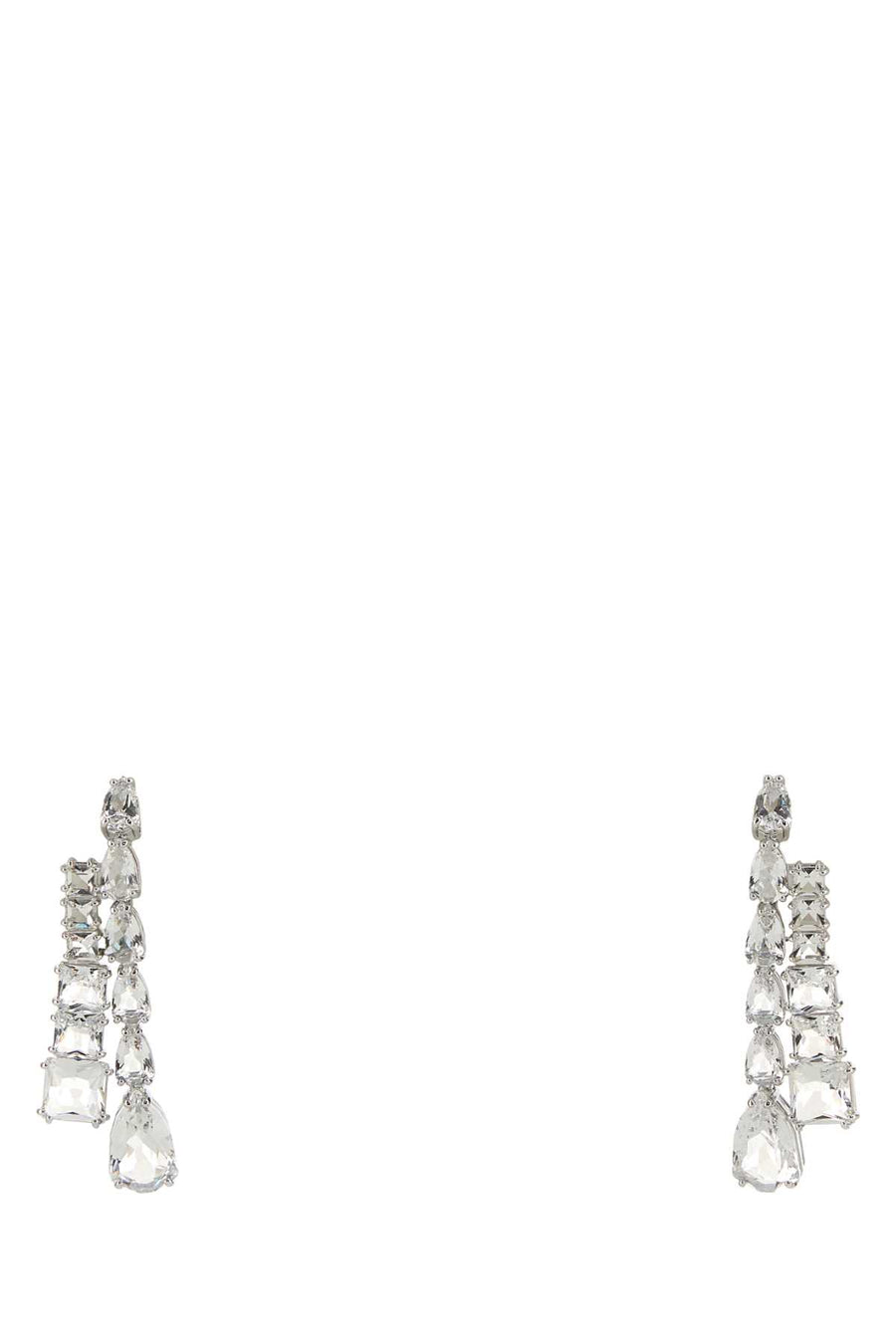 Swarovski Metal earrings in silver