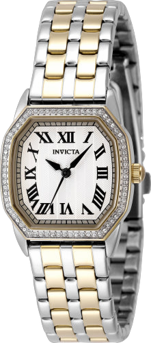 Invicta Stainless steel case and bracelet watch in silver