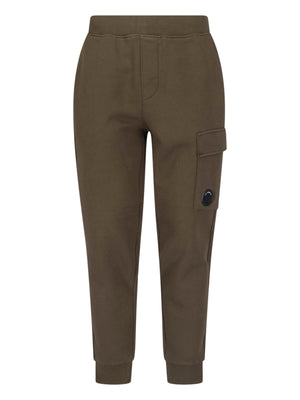 C.P. Company 100% Cotton joggers in green