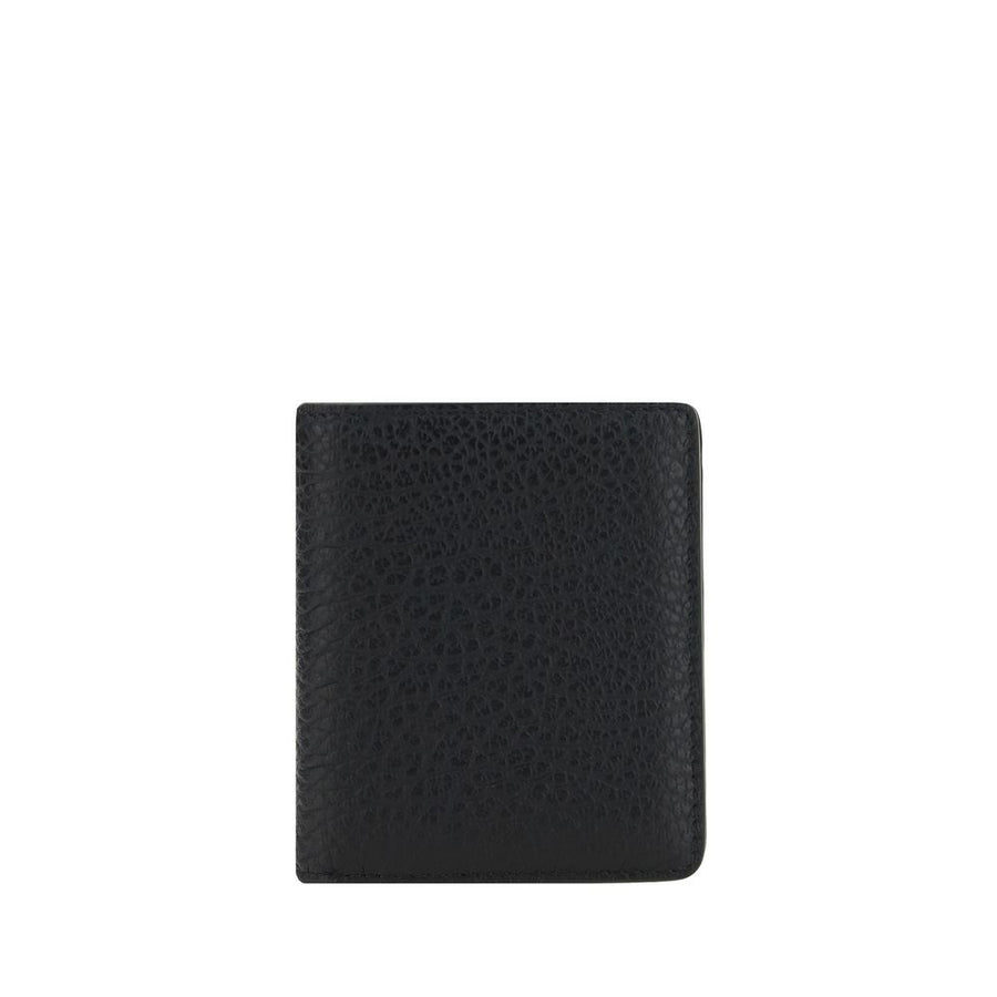 Maison Margiela 100% Calf Leather Bos Taurus wallet in black