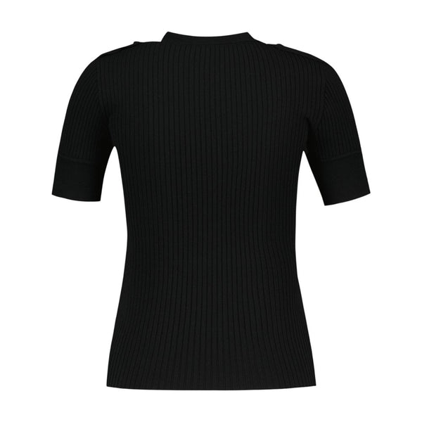 Courreges Cotton t-shirt in black