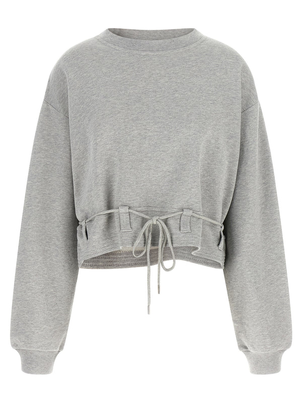 Dries Van Noten 100% Cotton sweatshirt in gray