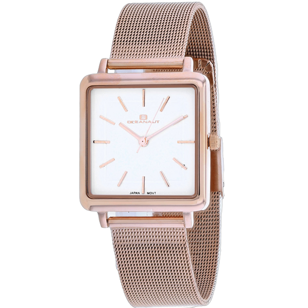 Oceanaut Stainless steel case watch in rose gold