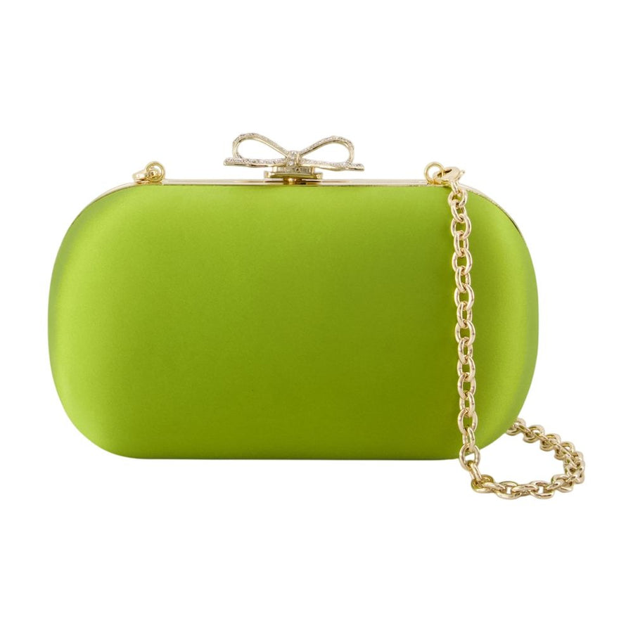 Clutch - Self Portrait Synthetic Green Bags / Clutches