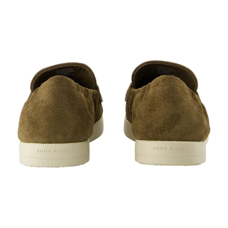 Tory Burch Calfskin loafer in brown