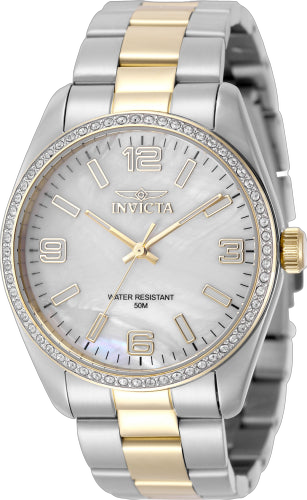 Invicta watch in white
