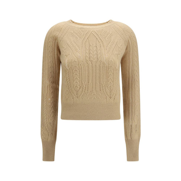 Beige Cashmere Sweater Clothing