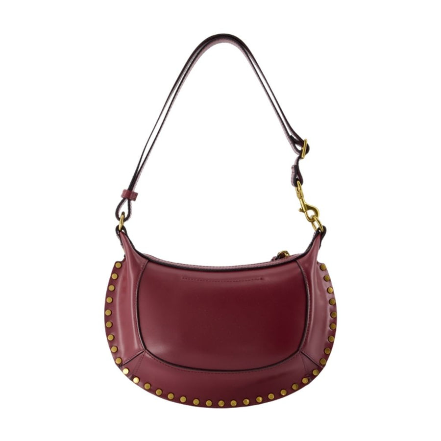 Isabel Marant Calfskin shoulder bag in burgundy