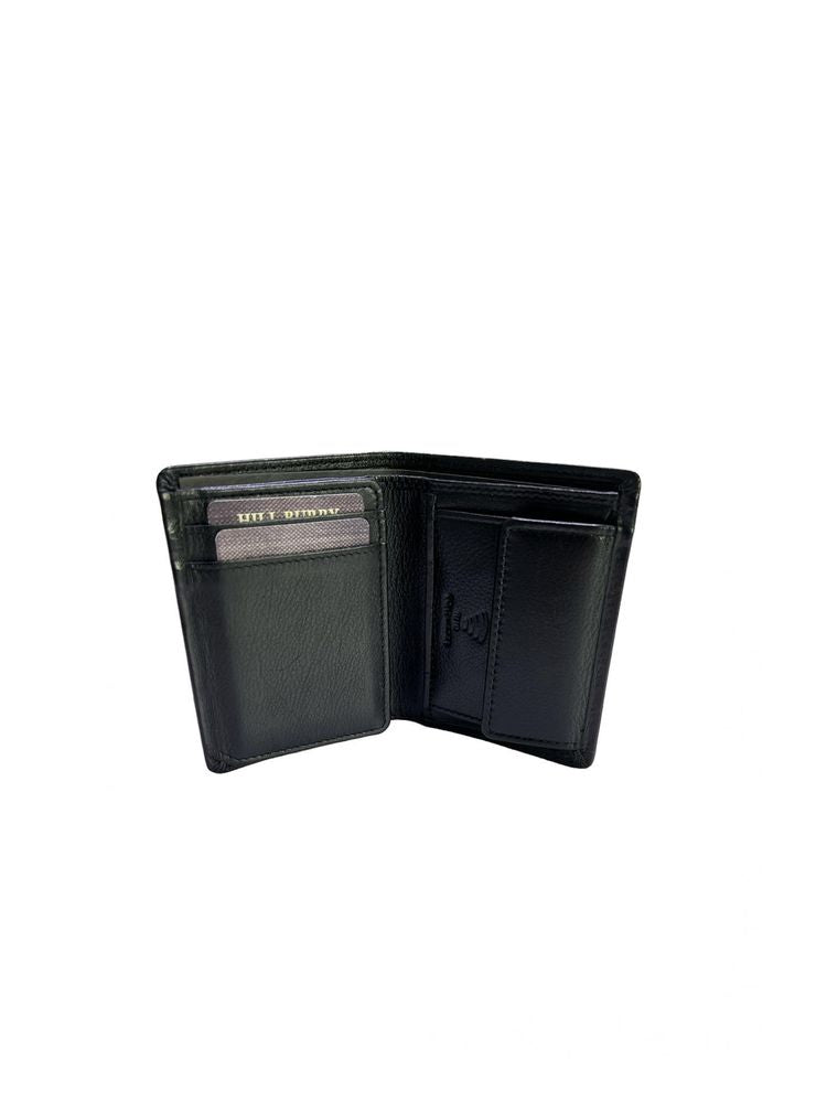 Hill Burry Genuine Leather wallet in black