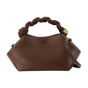 Ganni Synthetic shoulder bag in brown