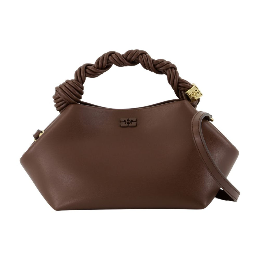 Ganni Synthetic shoulder bag in brown