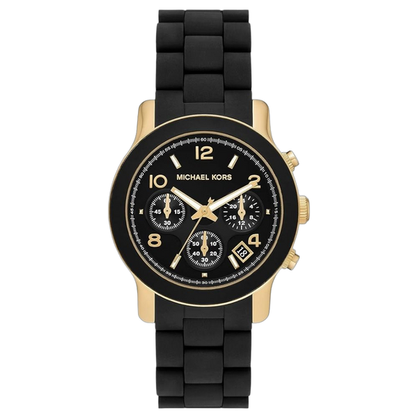 Michael Kors Stainless Steel case watch in black