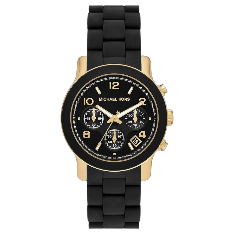 Michael Kors Stainless Steel case watch in black