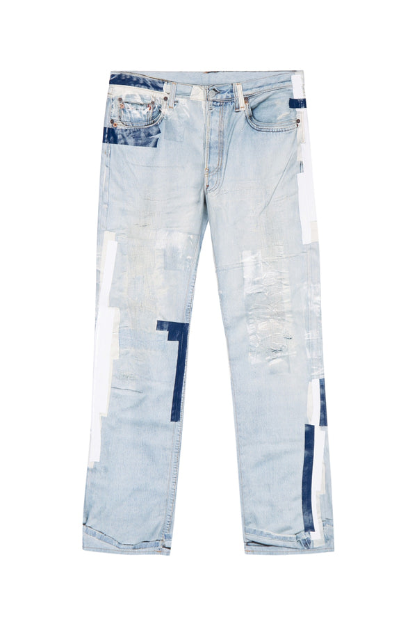 Rw-Mn-Trou000042 Lightblue Shell: Organic Cotton Jean