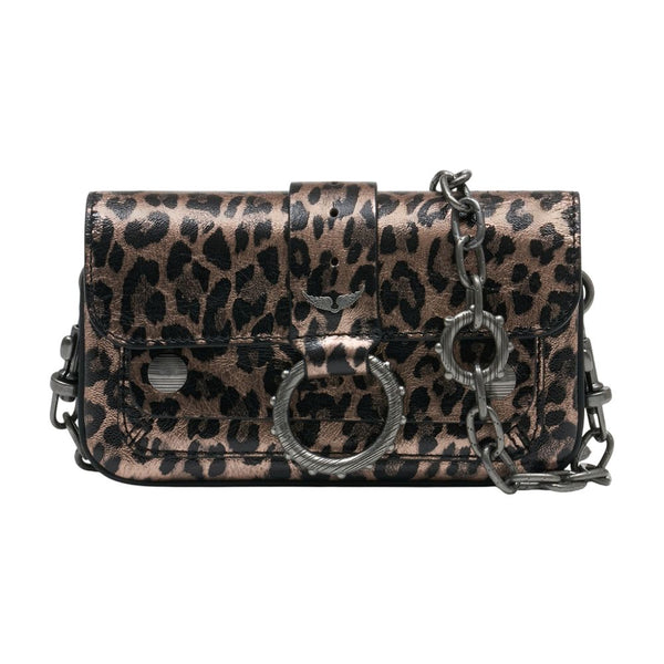 Zadig & Voltaire Calfskin wallet in multicolor