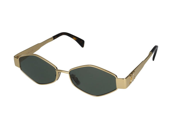 Celine CL40254U sunglasses in gold