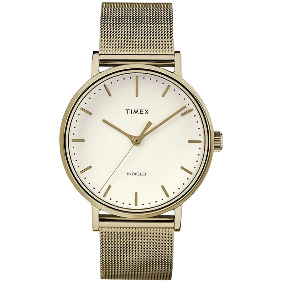 Timex watch in white