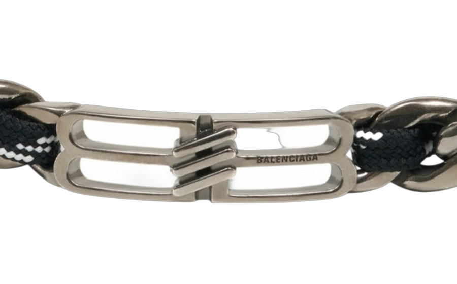 Balenciaga metal belt in black