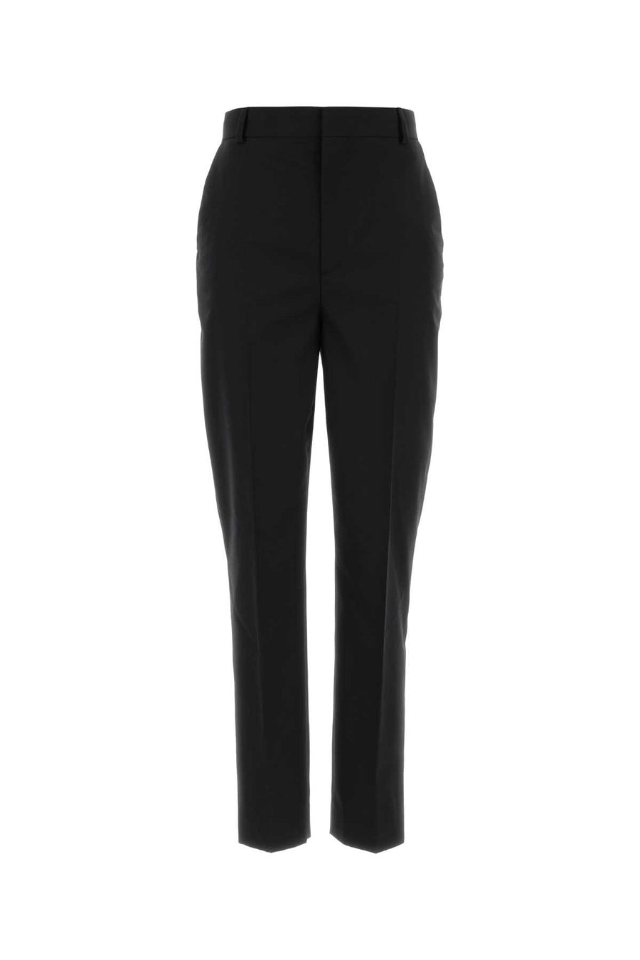 Black Wool Pant Nero Exterior: Virgin Pantaloni