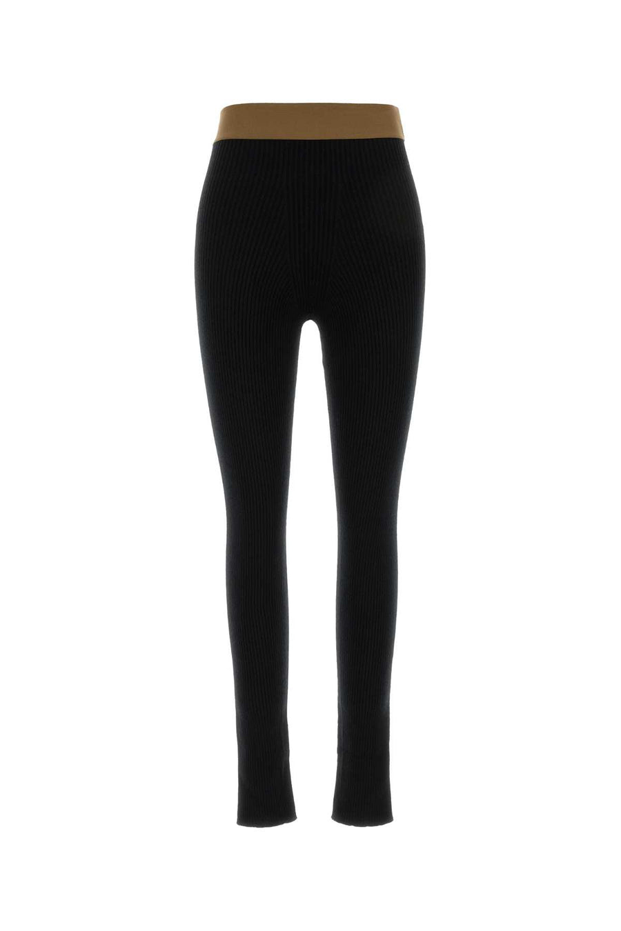 Black Cashmere Leggings Exterior