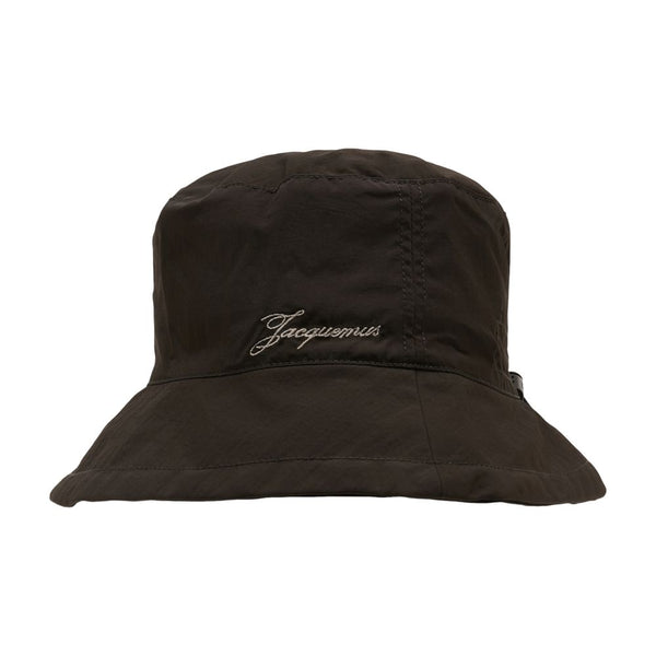 Jacquemus ACU00812AW00645-880 synthetic bucket hat in brown