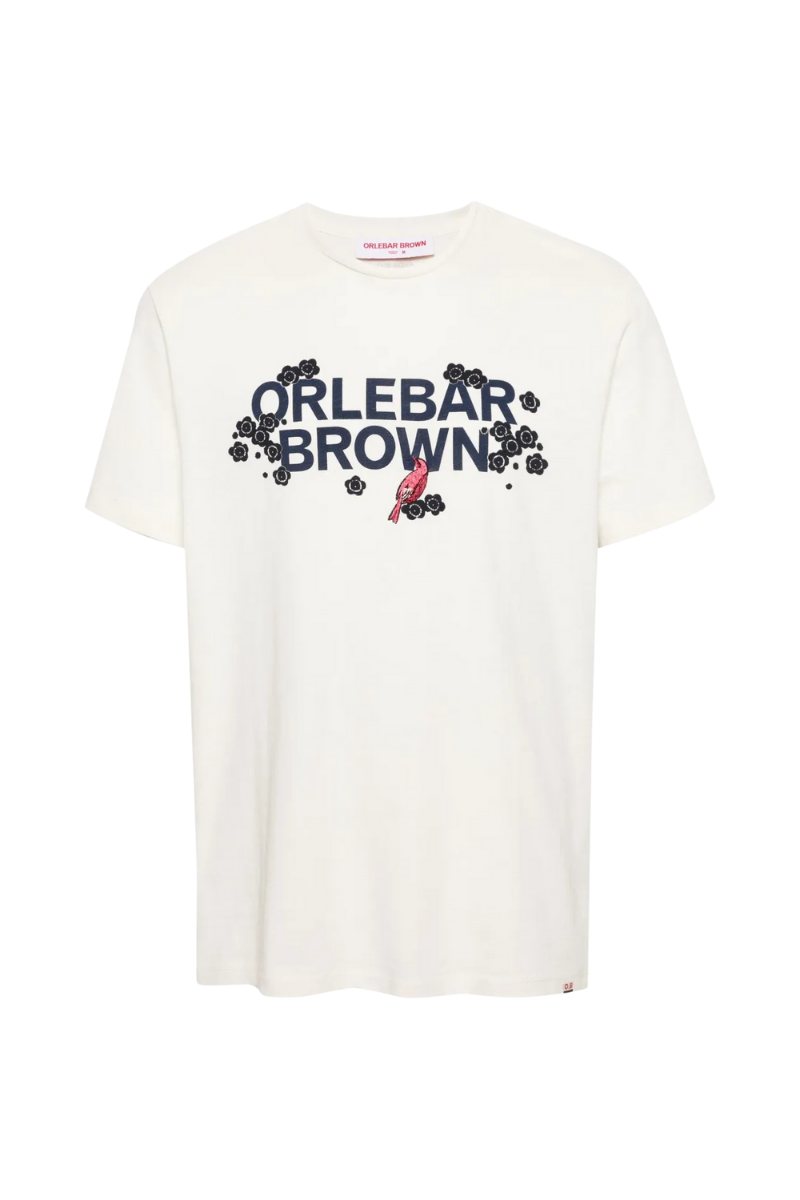 Orlebar Brown 86% Organic Cotton t-shirt in white