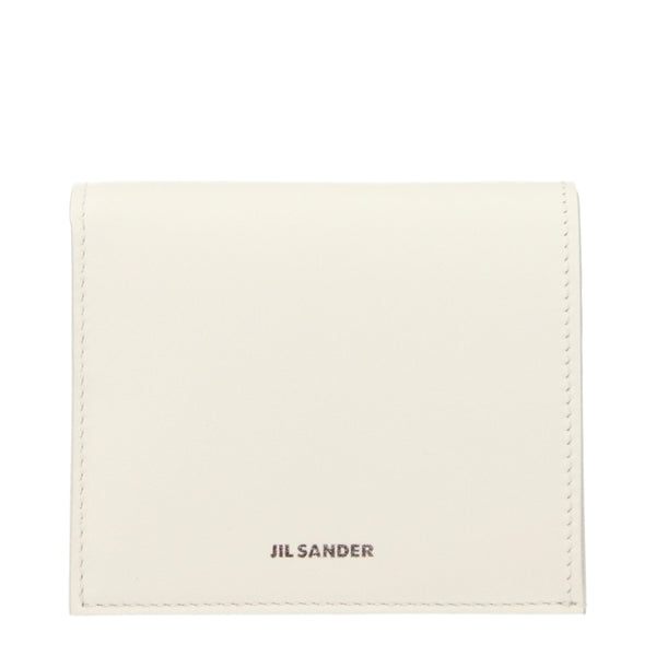 Jil Sander wallet in white