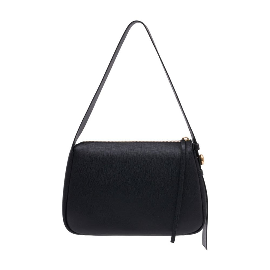 Tory Burch Calfskin shoulder bag in black