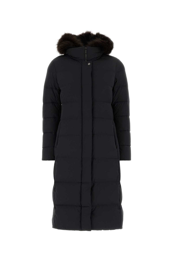 Slate Nylon Blend Down Jacket Lavagna Piumini