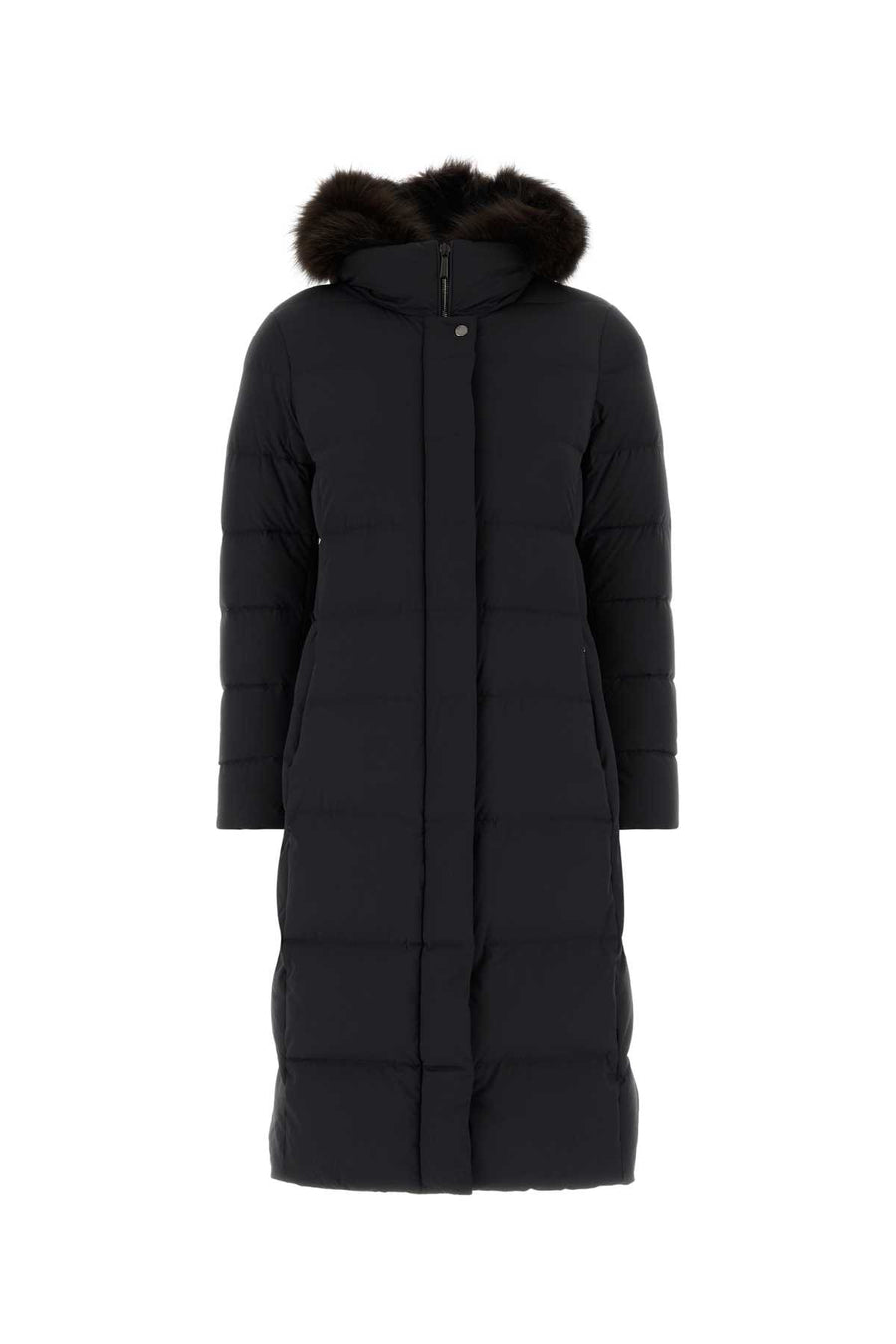 Slate Nylon Blend Down Jacket Lavagna Piumini