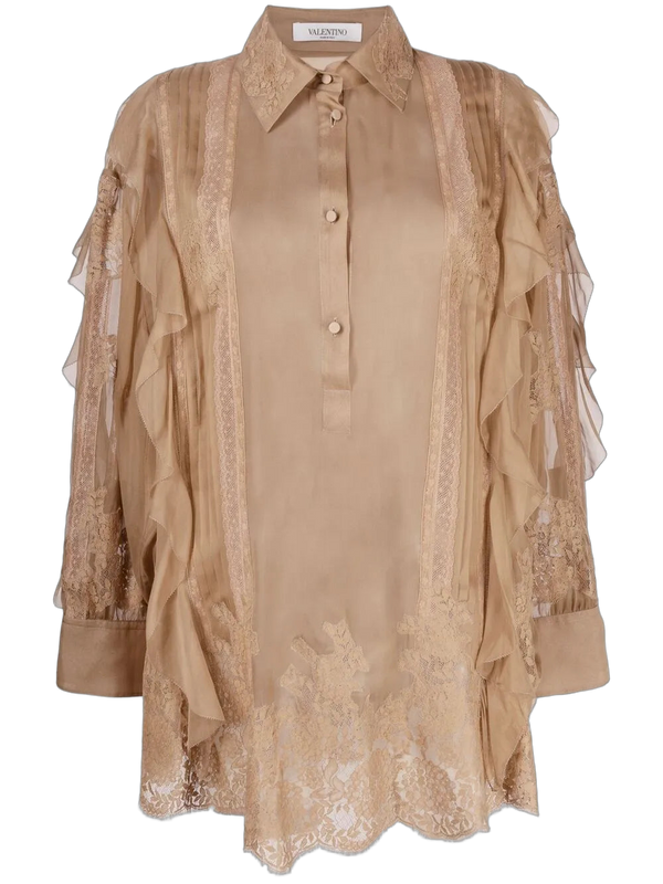 Valentino Silk blouse in beige