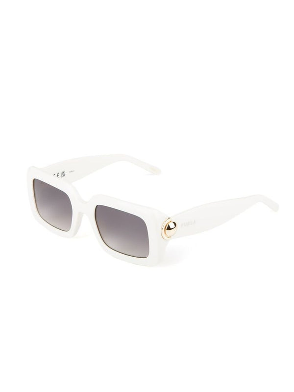 Furla SFU980 Acetate sunglasses in white