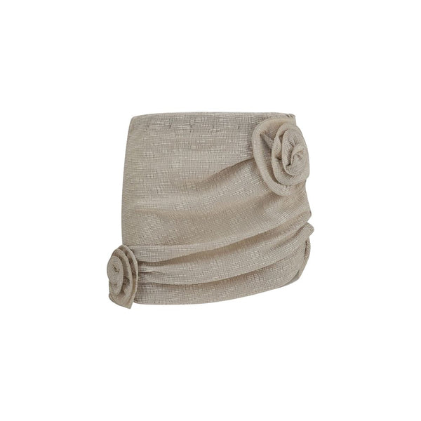 Magda Butrym 36% Lycra skirt in beige