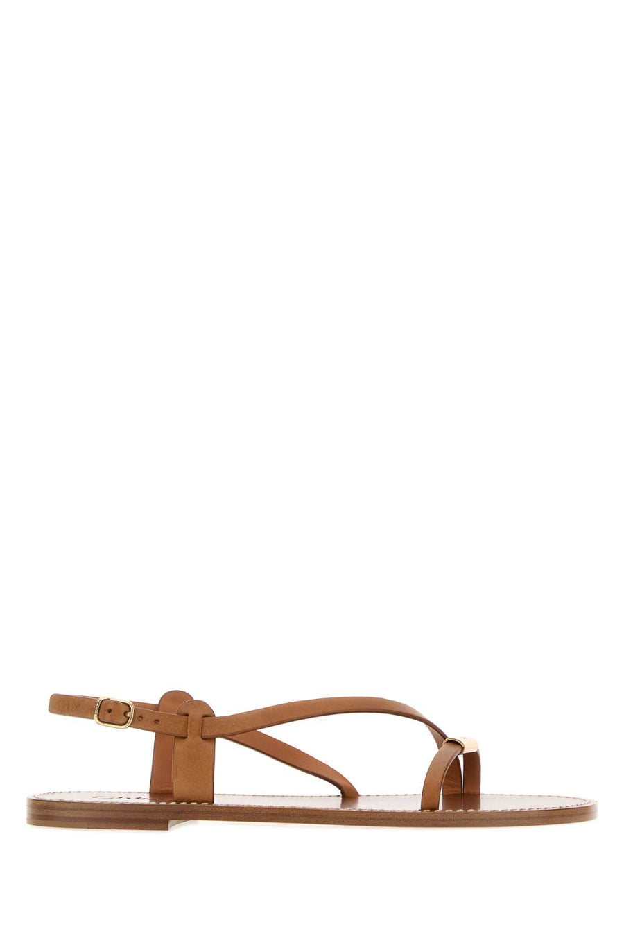 Camel Leather Matilda Sandals Gingerbrown Sandali