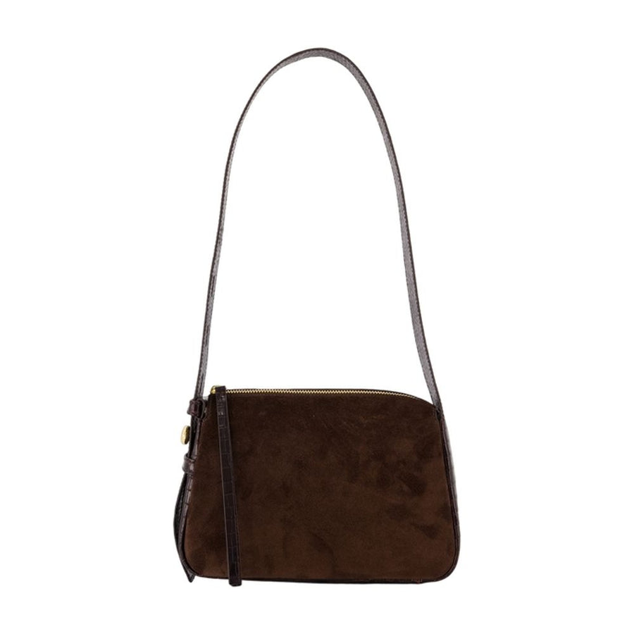Romy Small Shoulder Bag - Tory Burch Leather Brown Calfskin / Shoulder-hobo-bags