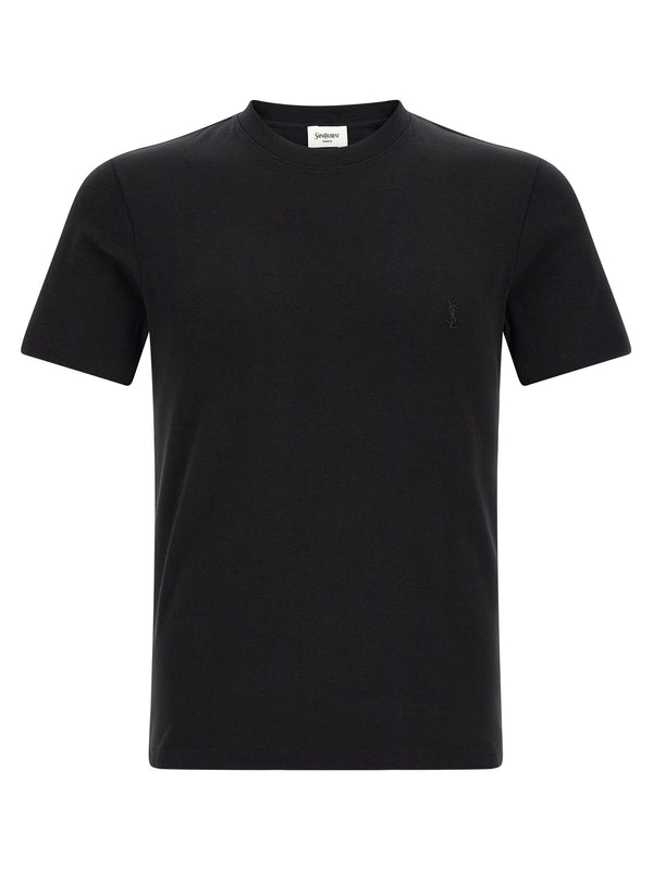 Black Cotton T-Shirt