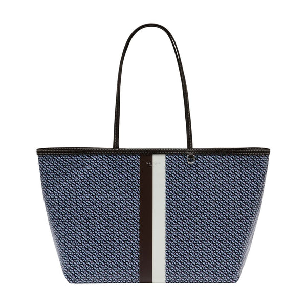Tory Burch Cotton tote bag in blue