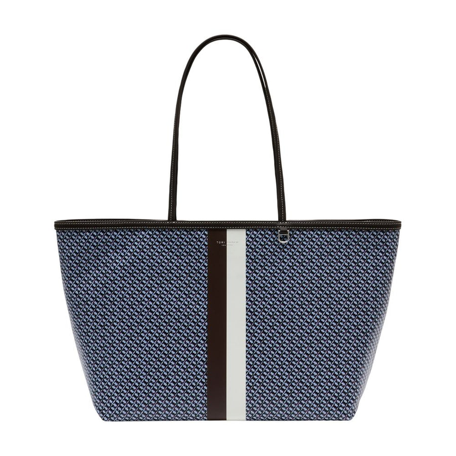 Tory Burch Cotton tote bag in blue