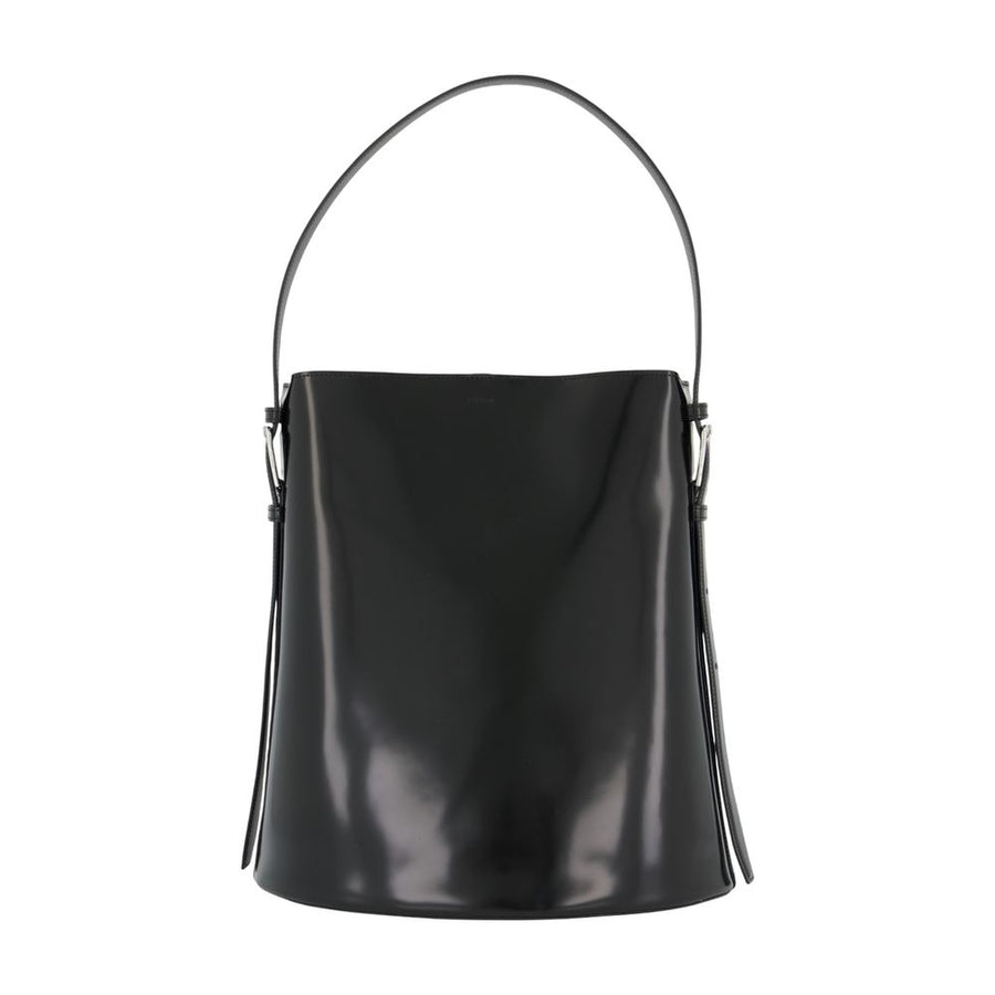 Coperni calfskin shoulder bag in black