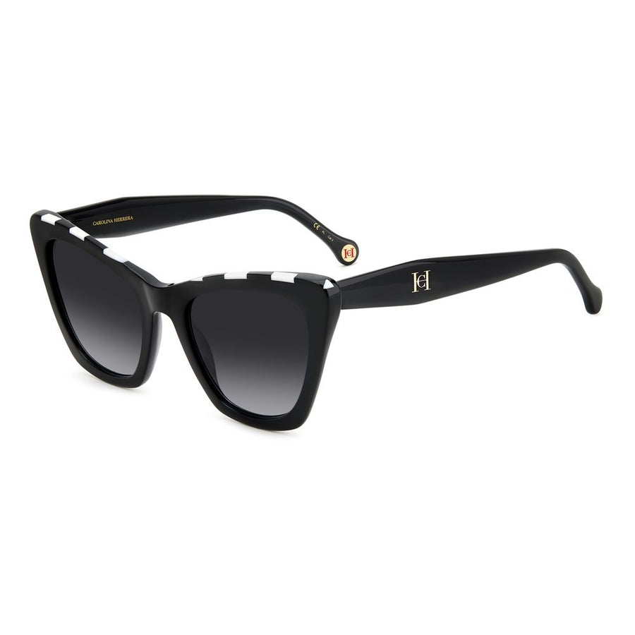 Carolina Herrera CHHER0129S80SAC Acetate sunglasses in black