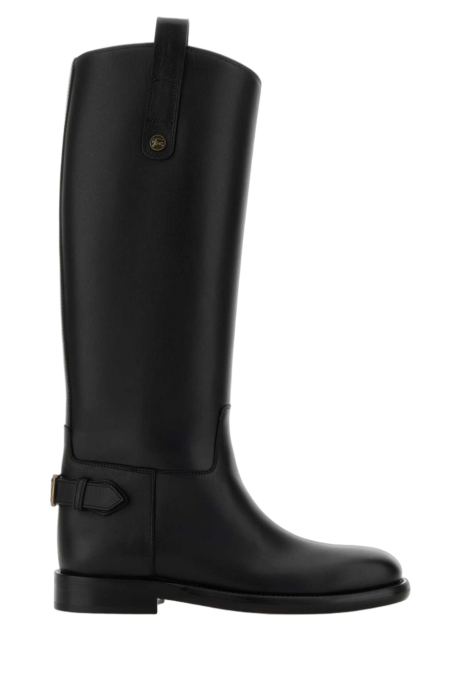 Burberry Exterior: 100% Calf boot in black