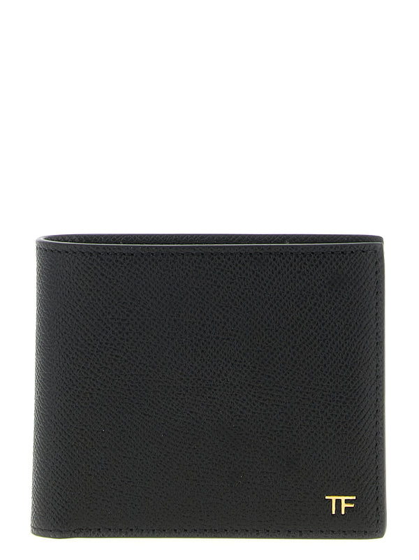 Tom Ford 100% calfskin leather (Bos Taurus) wallet in black