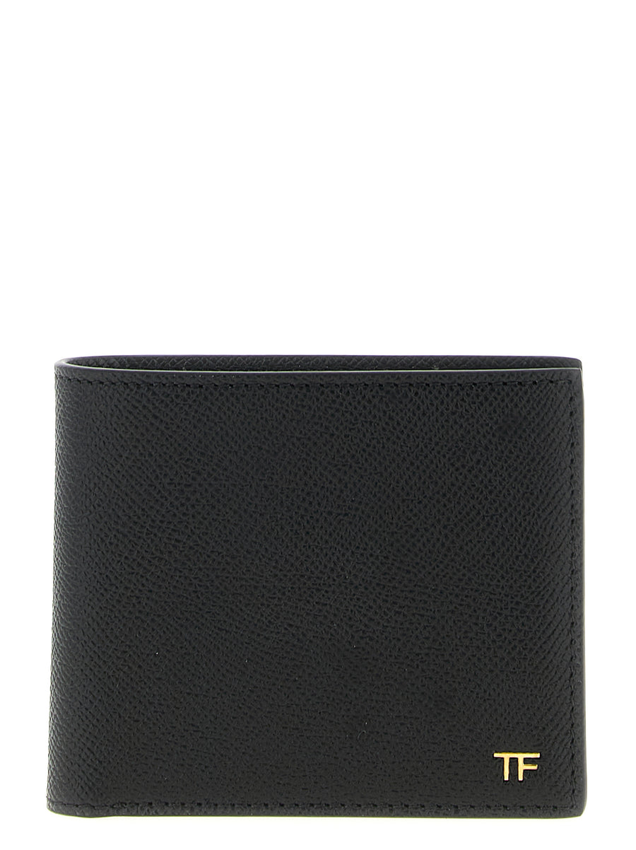 Tom Ford 100% calfskin leather (Bos Taurus) wallet in black